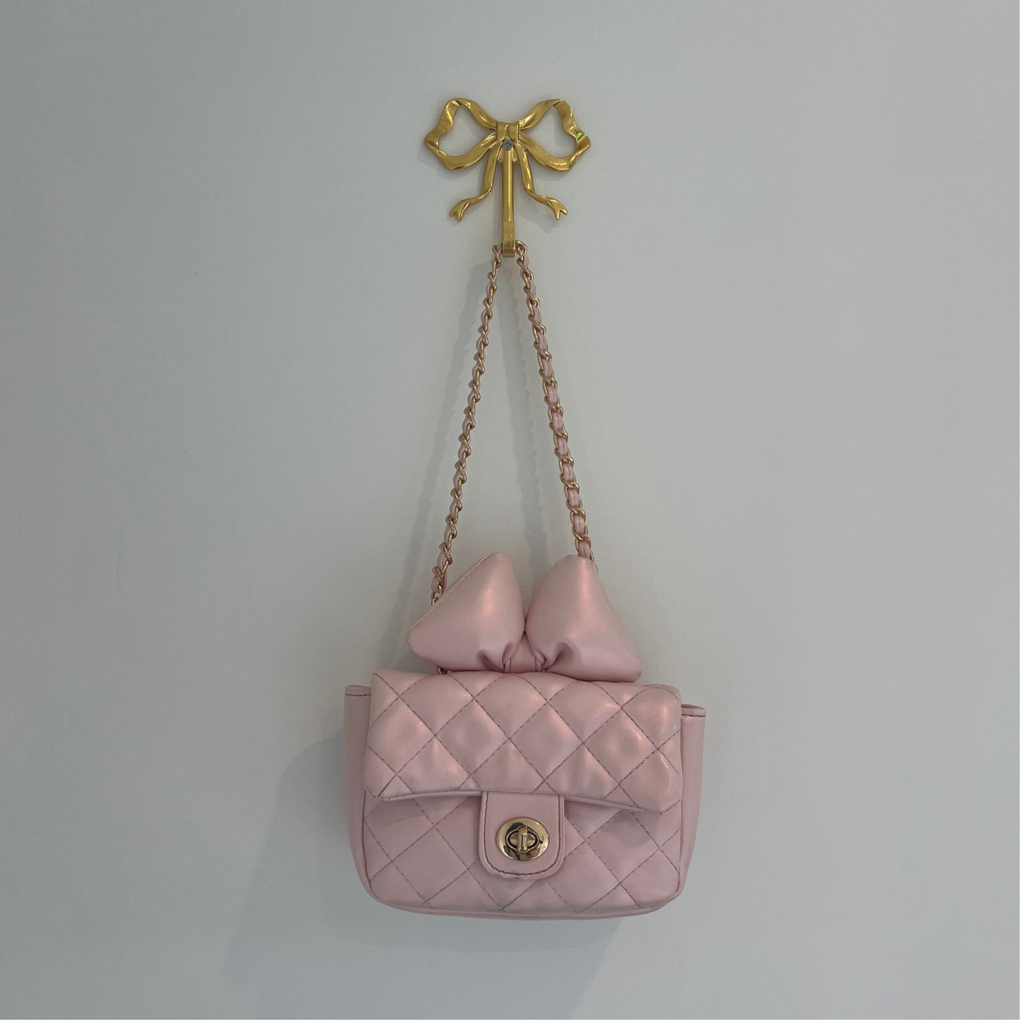 Gold Bow Wall Hook