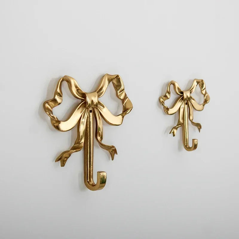 Gold Bow Wall Hook