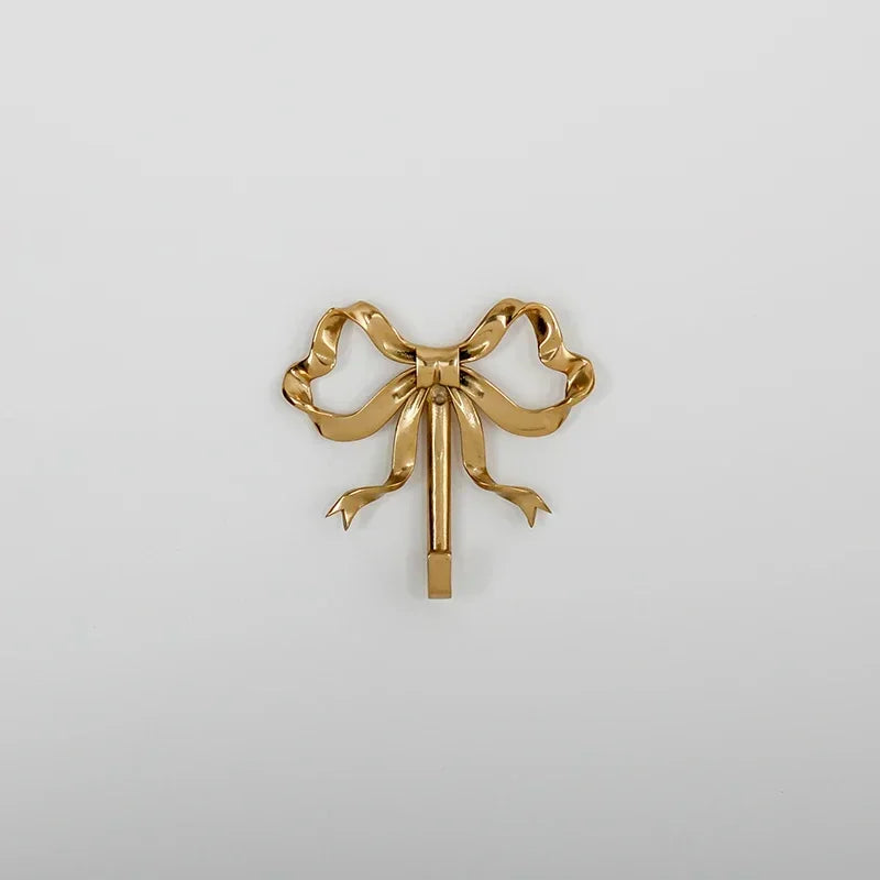 Gold Bow Wall Hook